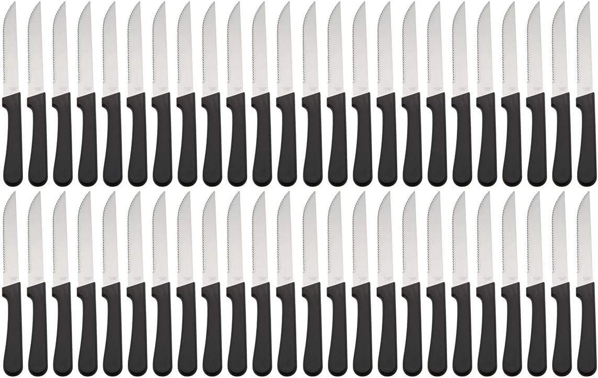 5-Inch Stainless Steel Serrated-Edge Steak Knives D527