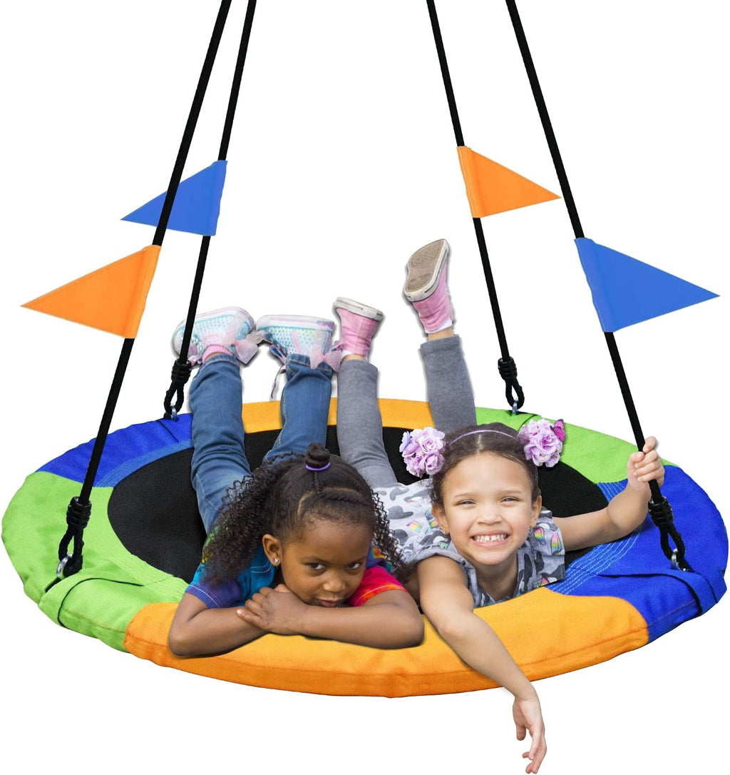 40 Inch Saucer Tree Swing, 660lb Weight Capacity, Pack of 2 P697