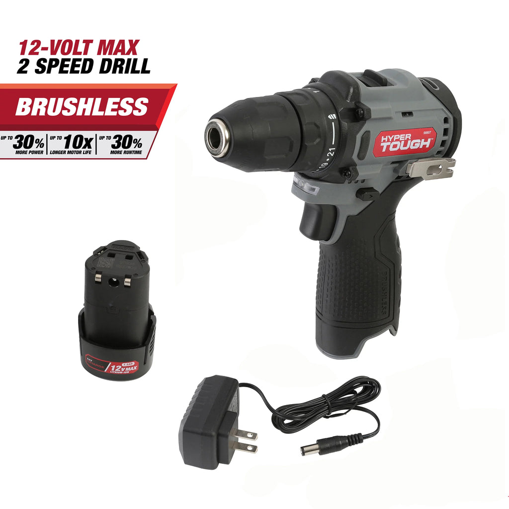 12-Volt Cordless Brushless Drill M198