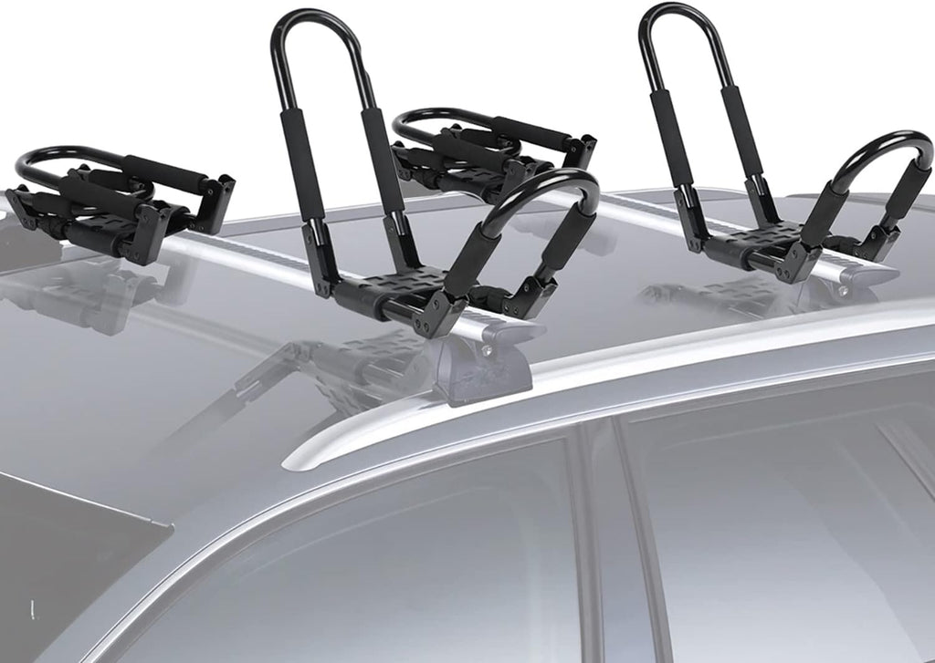 Kayak Roof Rack for 2 Kayaks, SUP, Snowboard, 2 Pairs T882