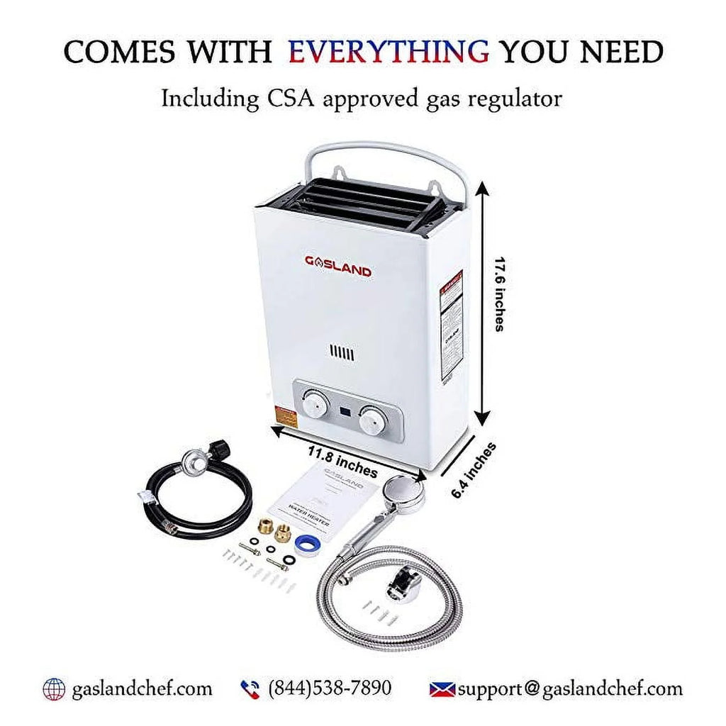 Portable Gas Water Heater G64764