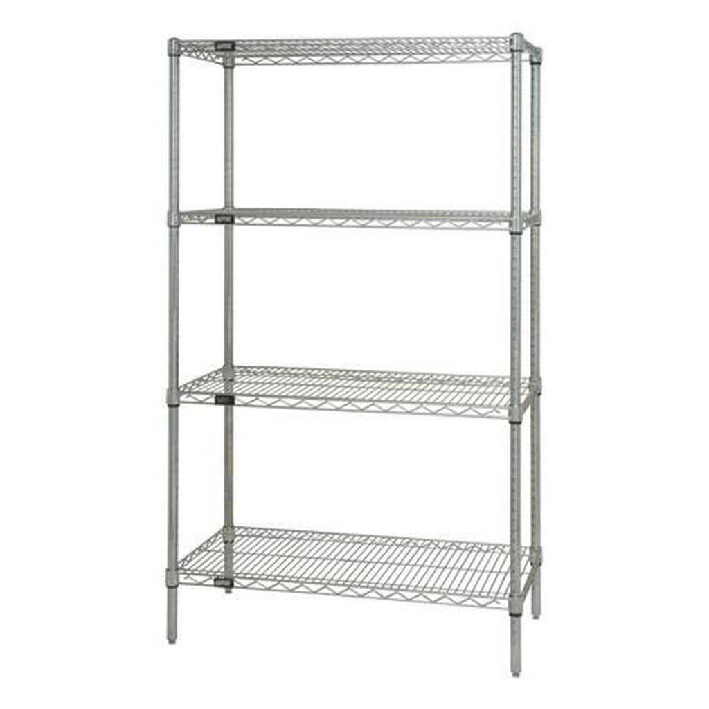 Chrome Wire Shelving Unit T506