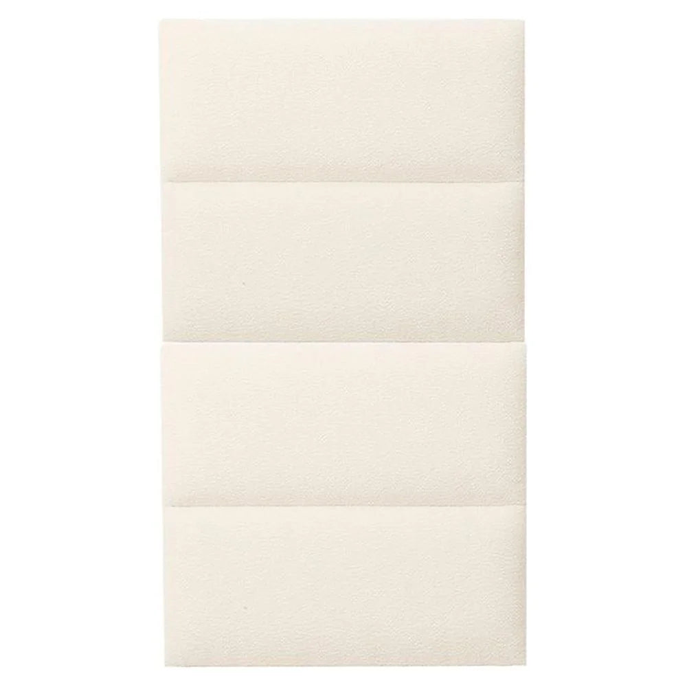 Cream Boucle Queen Wings Set of 2 X566