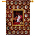 28 x 40 in. Double-Sided Decorative House Flag Q649668
