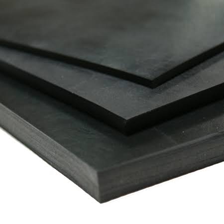Black Nitrile Sheets 1/8x22 x 3 ft W x 10 ft L A635268