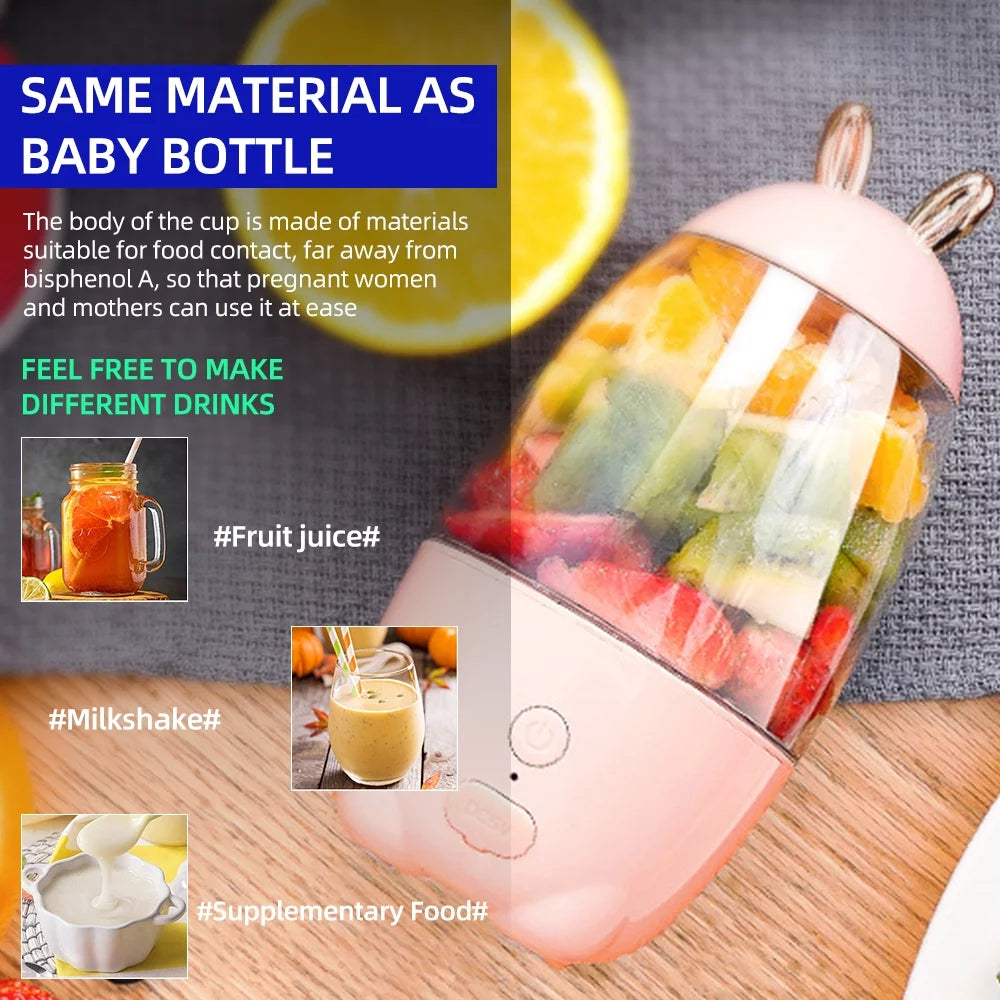 Portable USB Electric Juicer Blender M2125