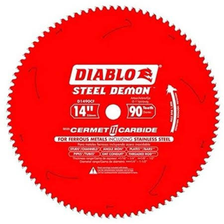 14 inch 90 Tooth Steel Metal Cutting Saw Blade H957541