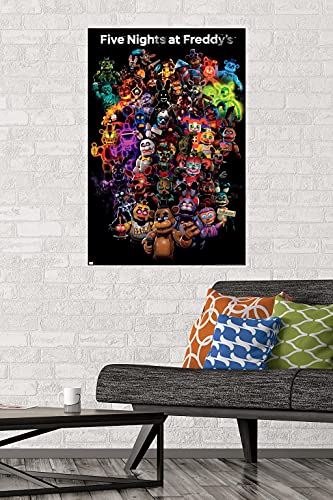 Five Nights at Freddy's Wall Poster 22.375" x 34" Unframed I741896