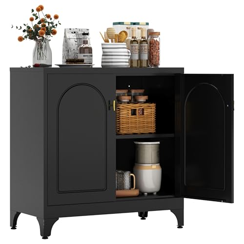 75" Tall White Metal Storage Cabinet with 4 Shelves I951