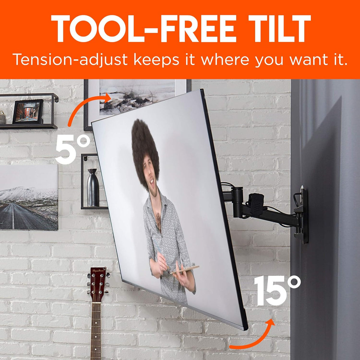 Swivel Full Motion TV Wall Mount for TVs Up to 60 B7482