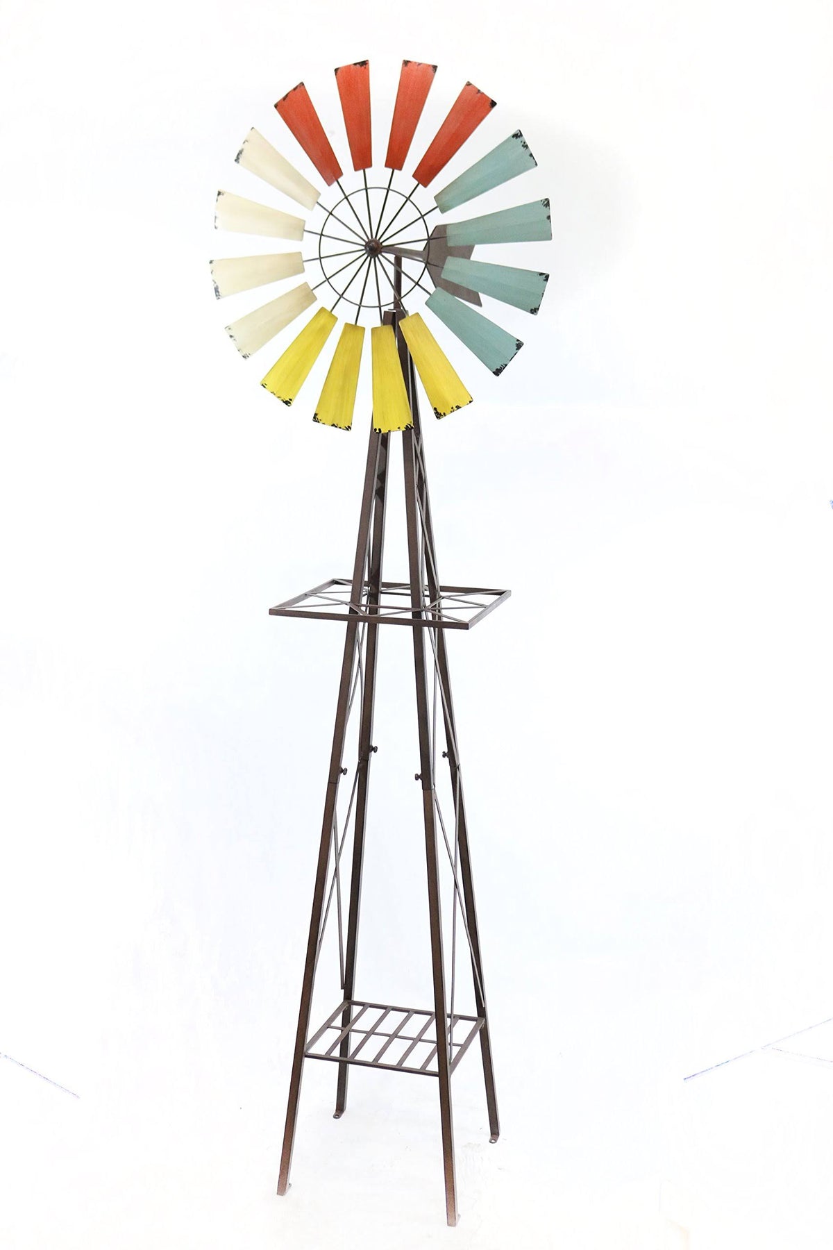 Metal Windmill Garden Stand M350