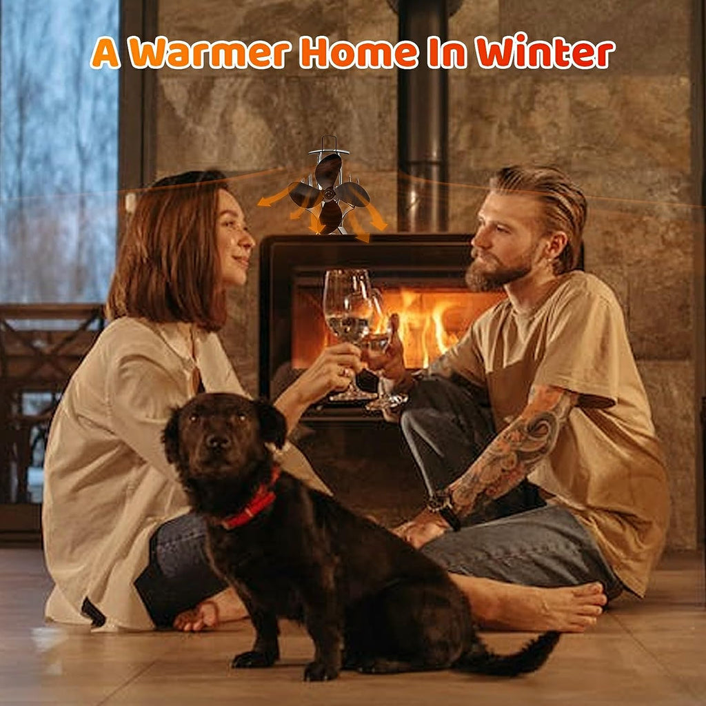 Wood Stove Fan with Additional Bracket H84976
