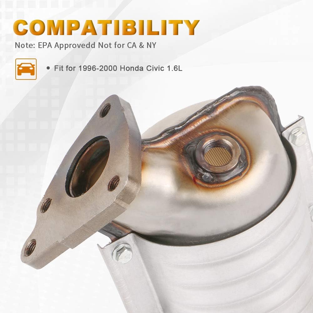 Manifold Catalytic Converter with Gasket for Honda Civic 1.6L M778