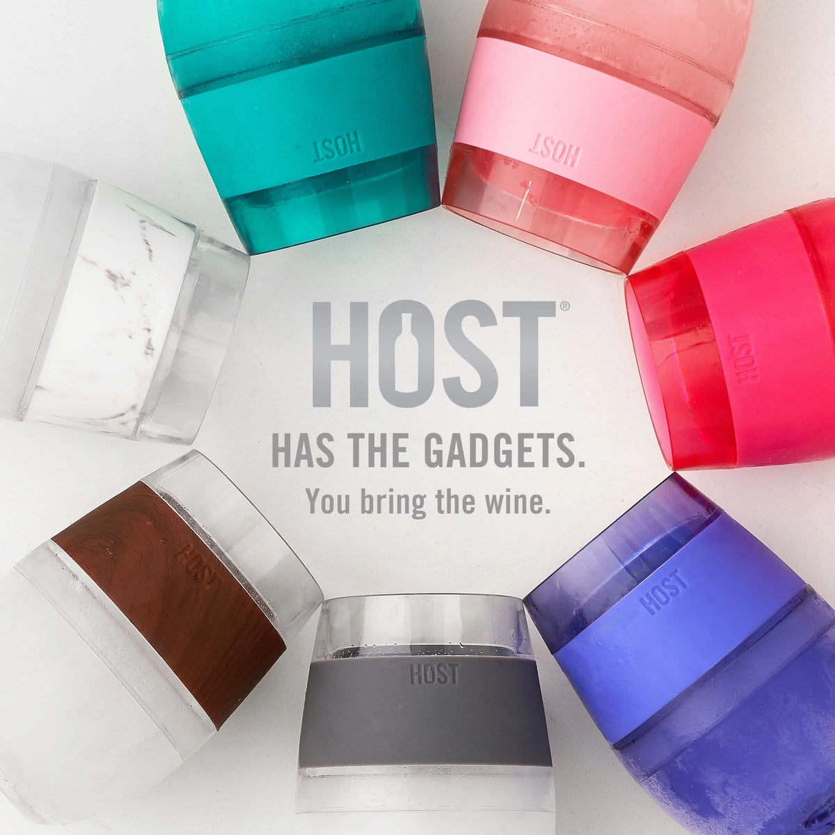 Mint Set of 2 Plastic Double Wall Insulated Wine Tumbler V862034