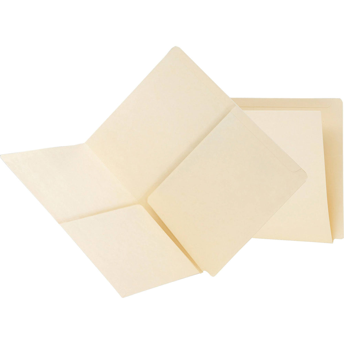Straight End Tab Folders with Interior Pockets 25 Pack J61885