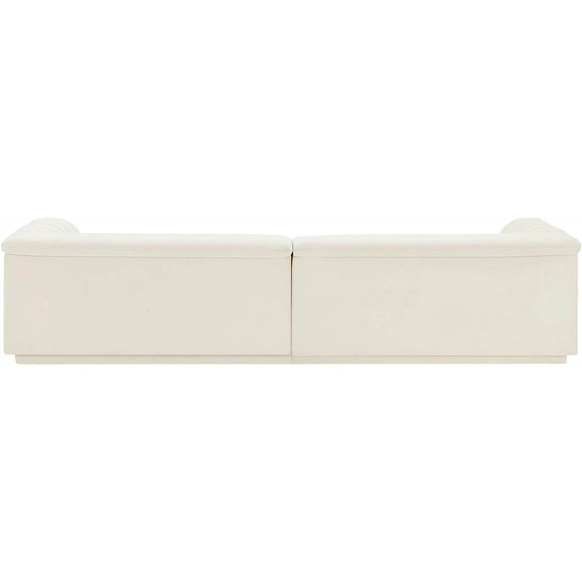 Cream Velvet Modular Sofa V1416