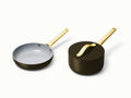 Mini Cookware Set in Black with Gold Handles M322788
