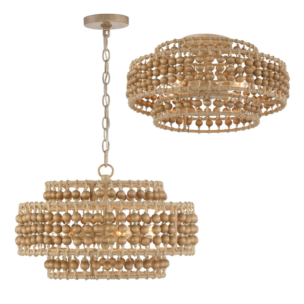Silver 3-Light Ceiling Mount N979960