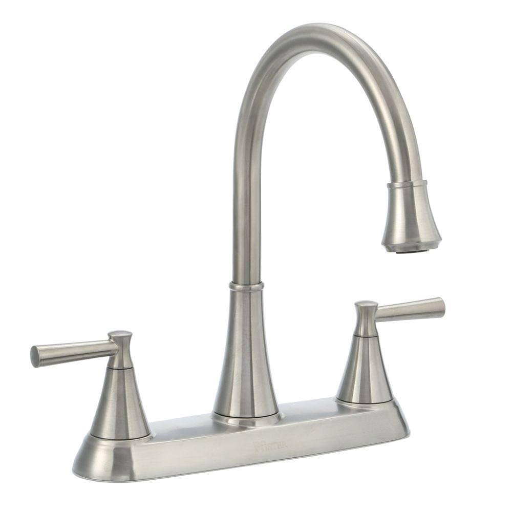 2-Handle Kitchen Faucet 8in W30549