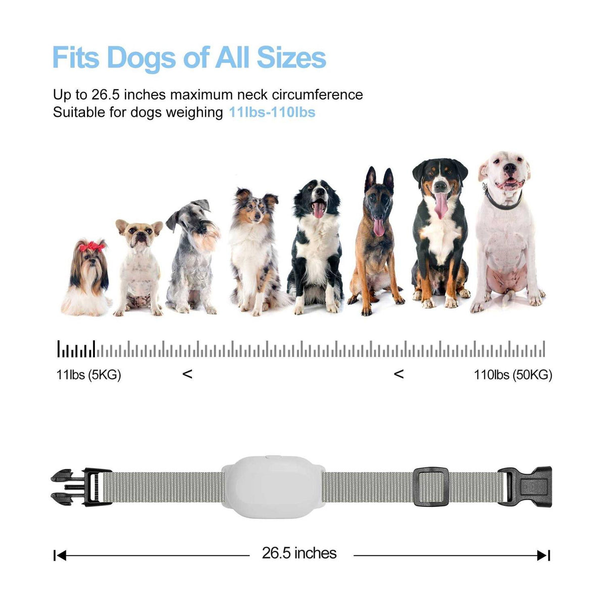 Waterproof Remote Dog Training Collar M417