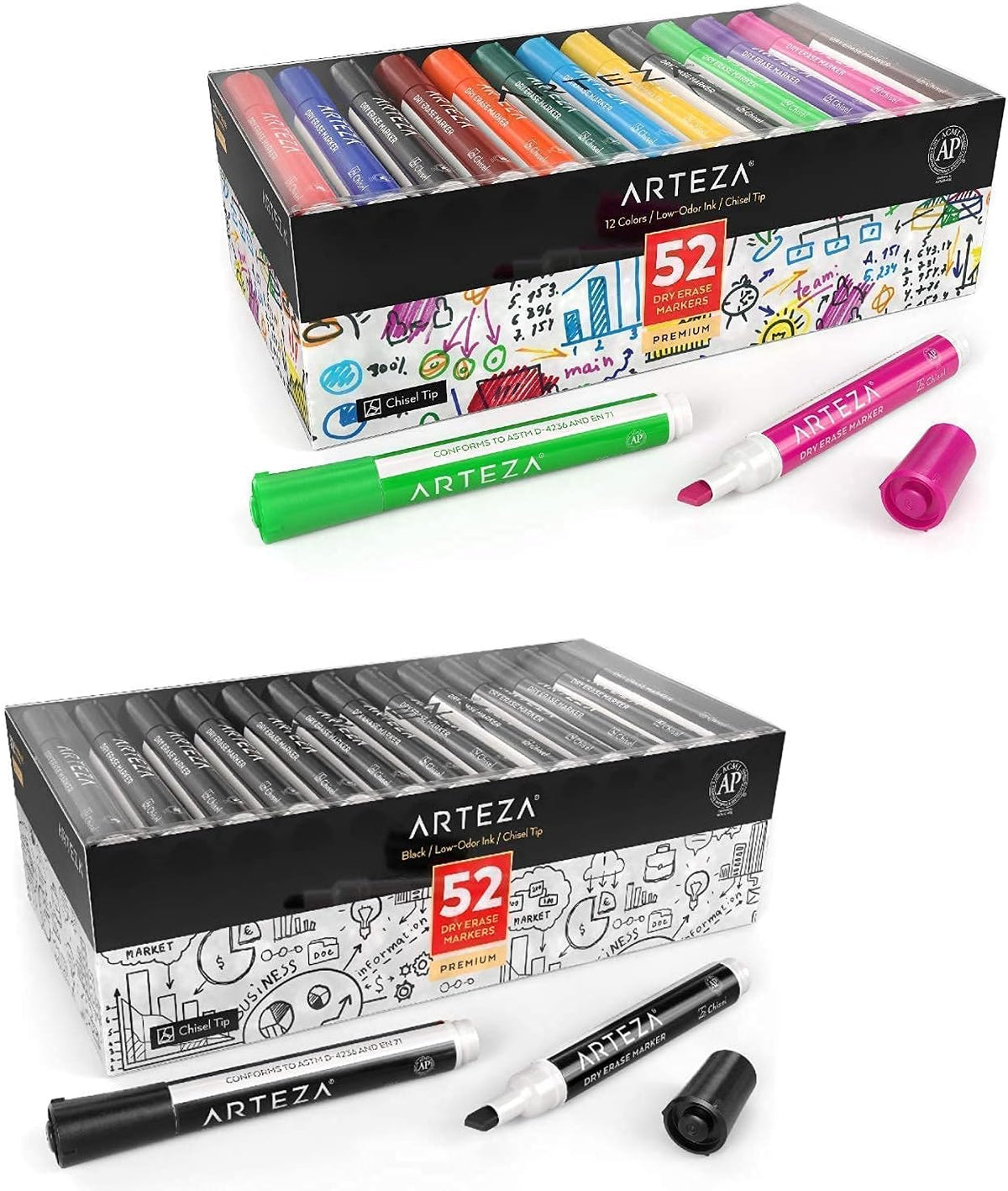 Dry Erase Markers Bundle Pack of 2 Y176