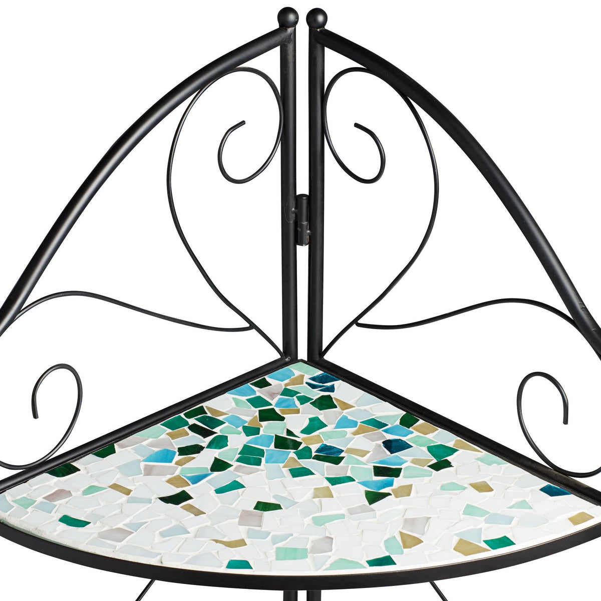 Black Iron Three Shelf Plant Stand C59221