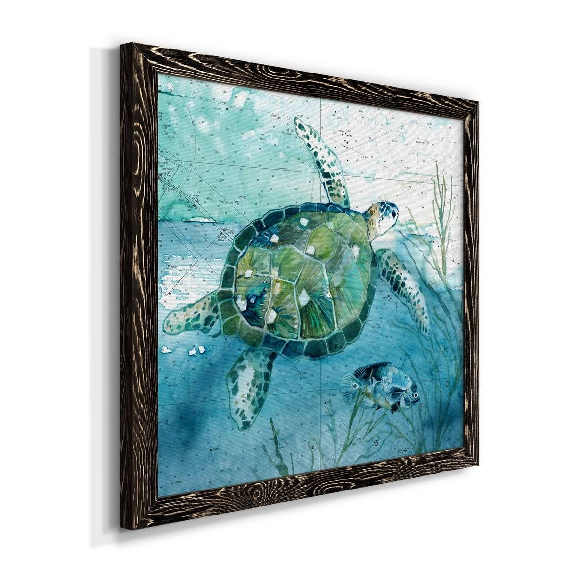 Framed Canvas 31.5x31.5 J1967