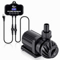 800-3200GPH Controllable Adjustable Submersible or External Water Pump W6104