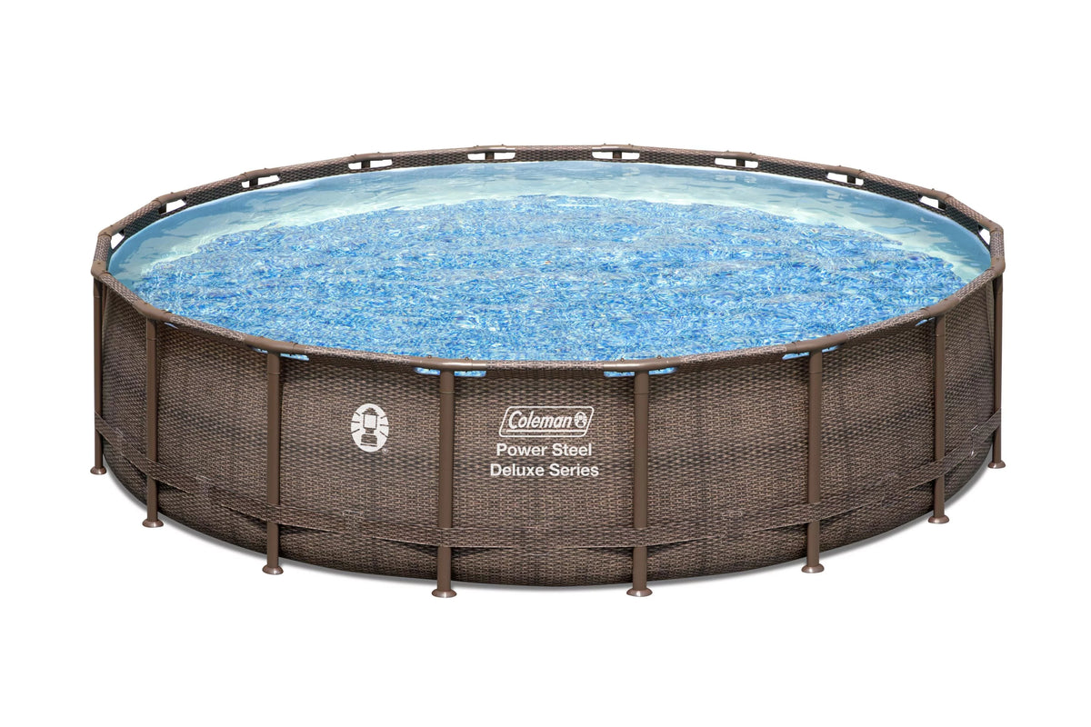 Round Metal Frame Above Ground Pool Set N856045