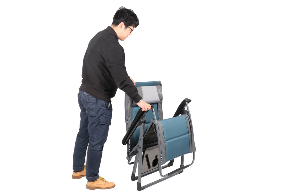 Blue Polyester Zero-Gravity Chair T25650