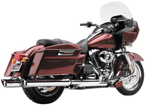 Chrome Scalloped 4x22 Slip-On Mufflers V3010