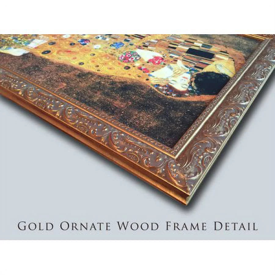 Gold Ornate Wood Framed Art Print J386806