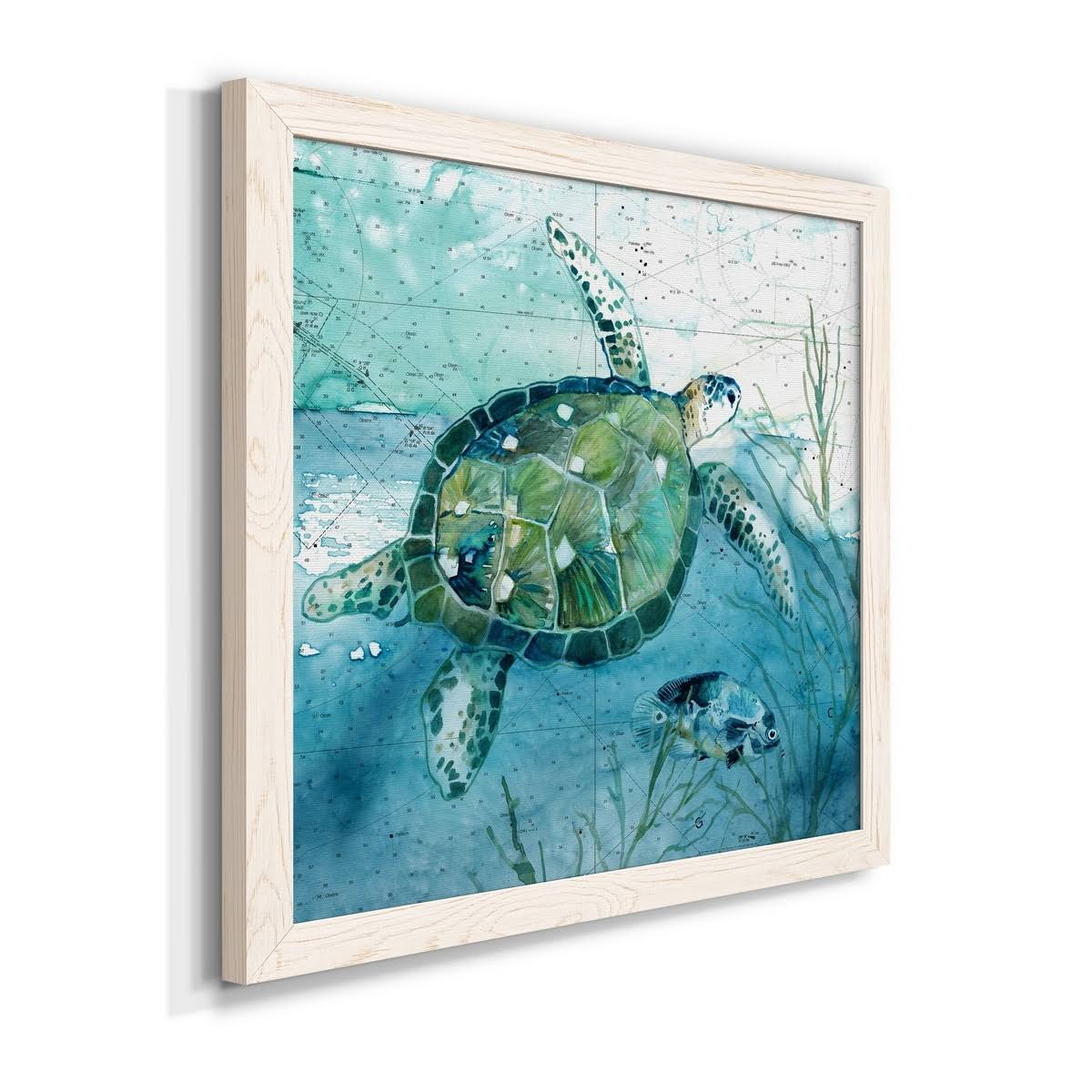 Framed Canvas 31.5x31.5 J1967