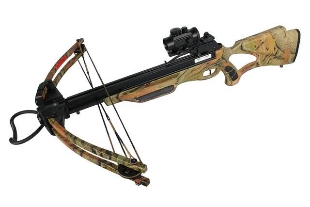 Hunting Crossbow Package with Red Dot Scope 285 fps 175 lbs J648232