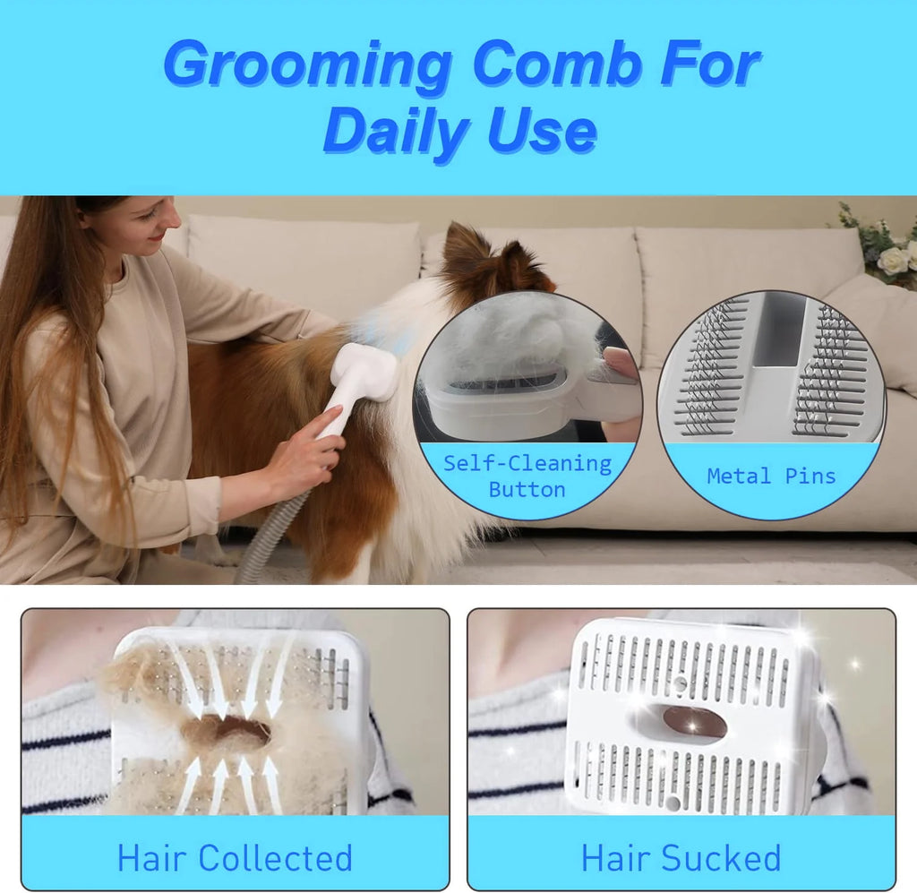 5 in 1 Pet Grooming Vacuum Kit K130
