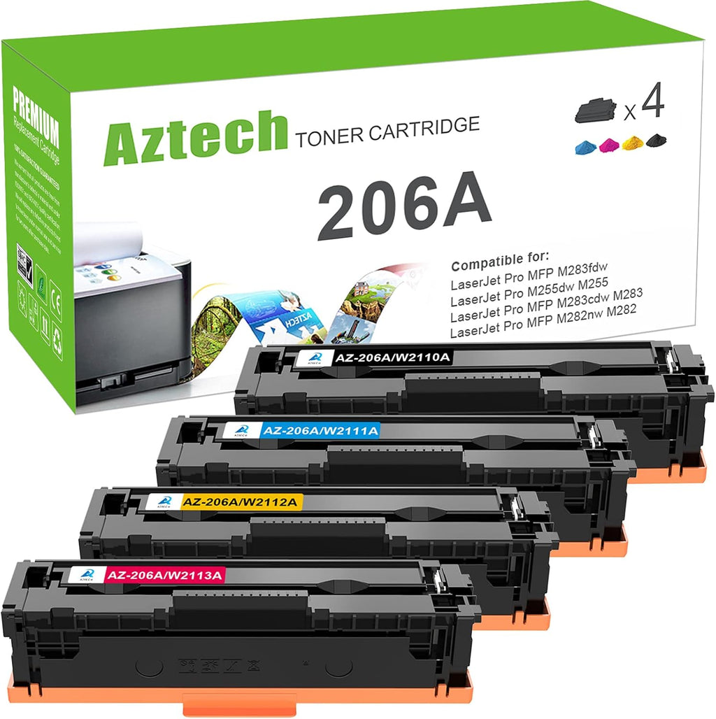 Toner Cartridge 4-Pack Black Cyan Yellow Magenta X761