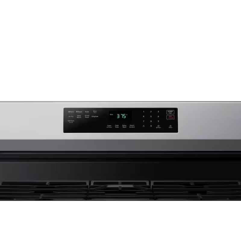 6 cu. ft. Gas Range with AirFry in Stainless Steel P9857