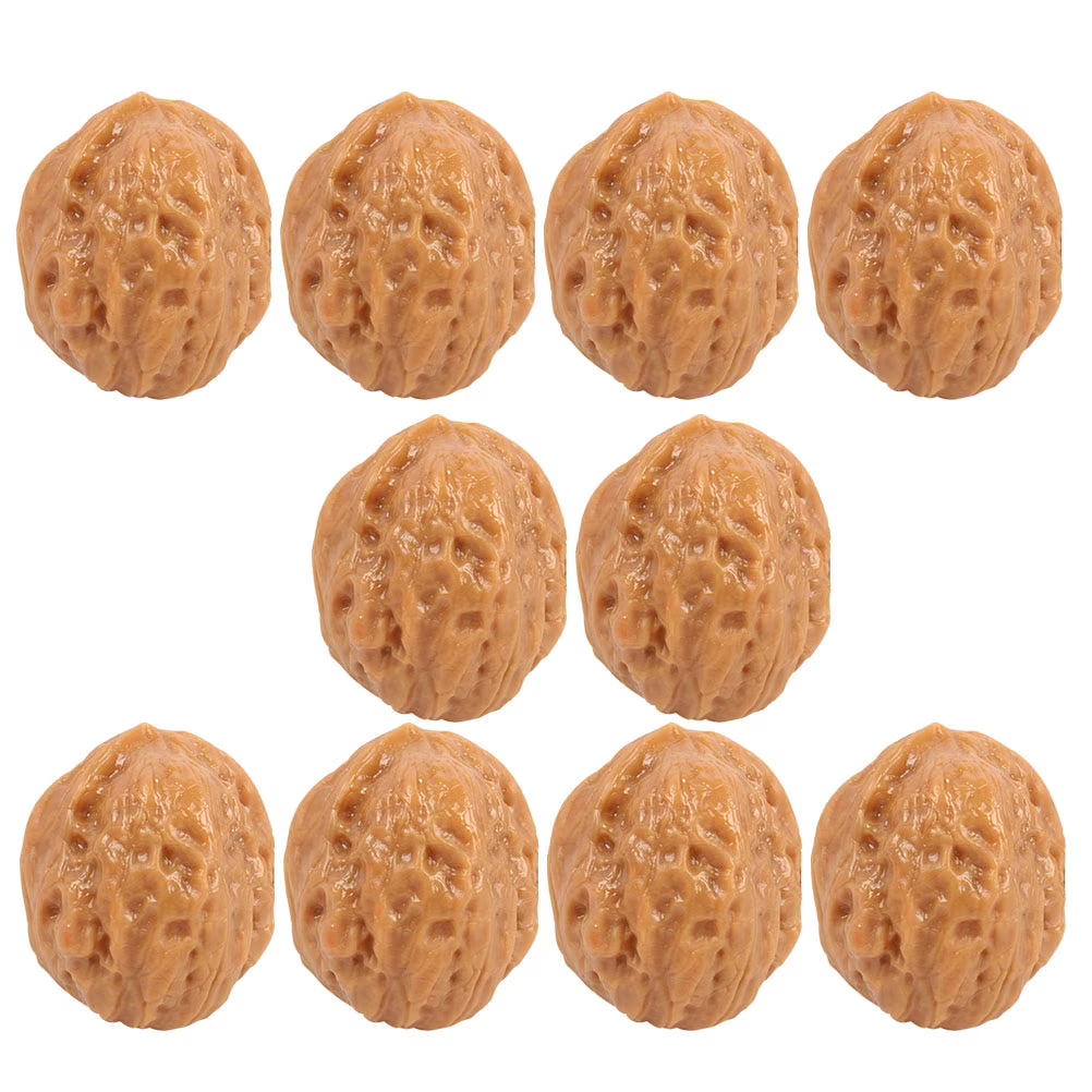 10 Pcs Dollhouse Miniature Food Play Empty Cup Water Model Accessories Walnuts L367