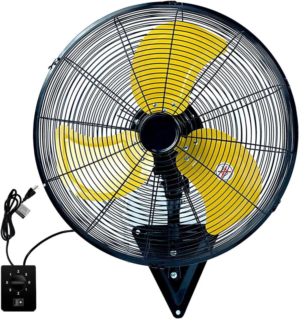 20 Inch 3-Speed High Velocity Wall Mount Fan S156