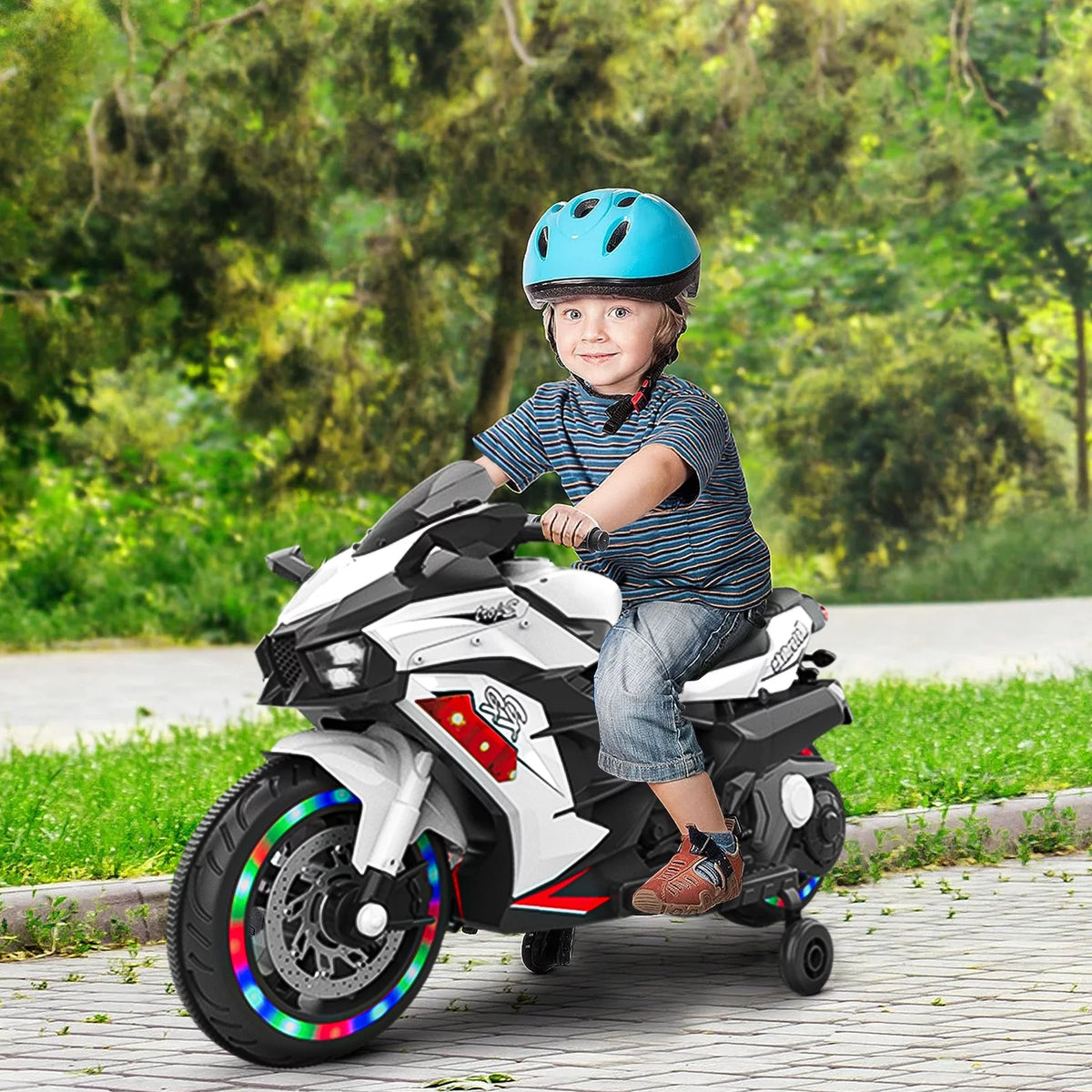 12V Kids Ride-On Motorcycle K1993
